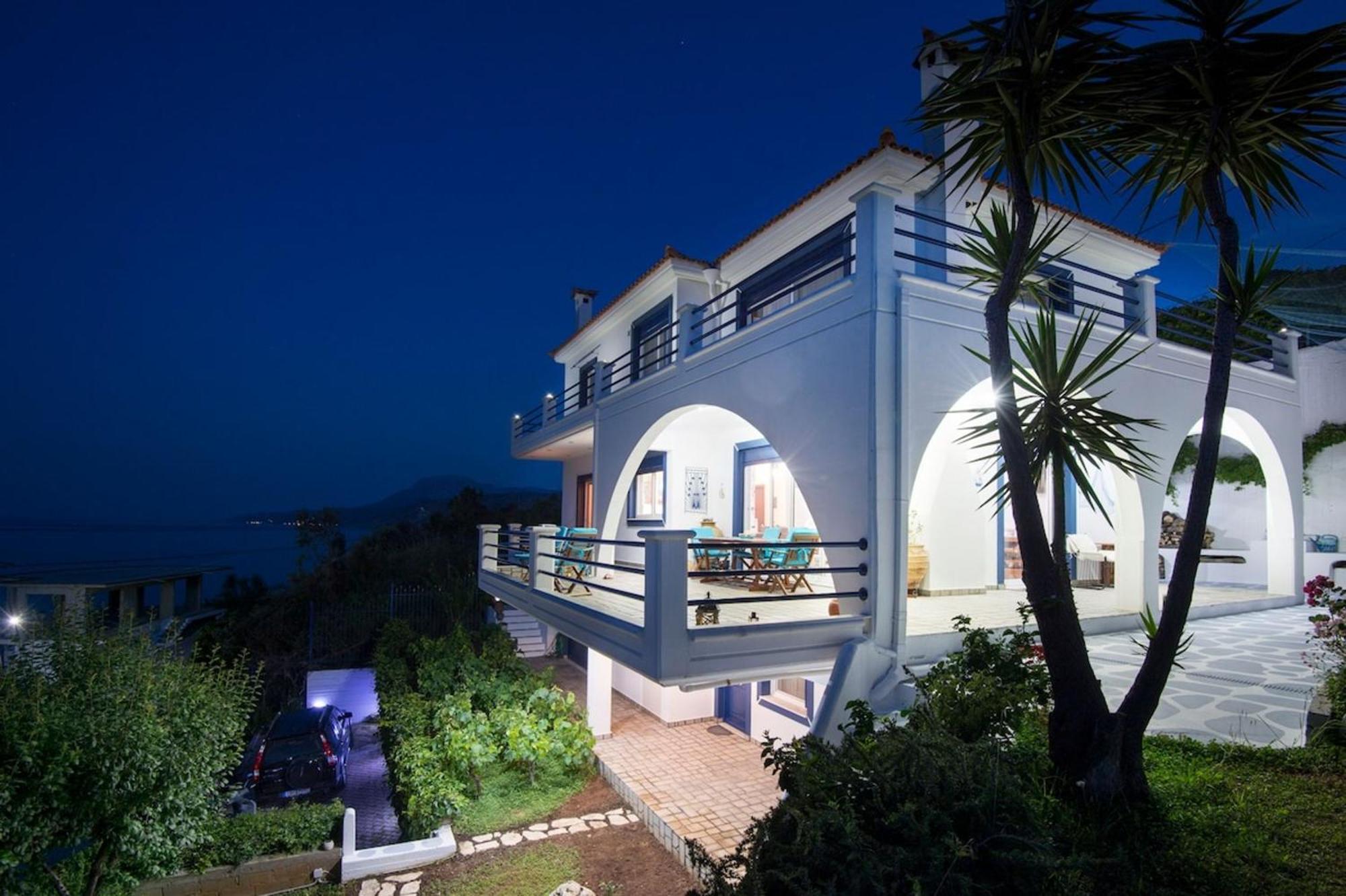 Blue Dream Seaside Villa With Superb Sea Views 凯米 外观 照片