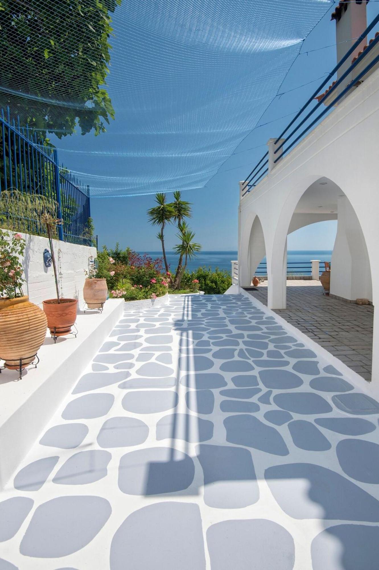 Blue Dream Seaside Villa With Superb Sea Views 凯米 外观 照片