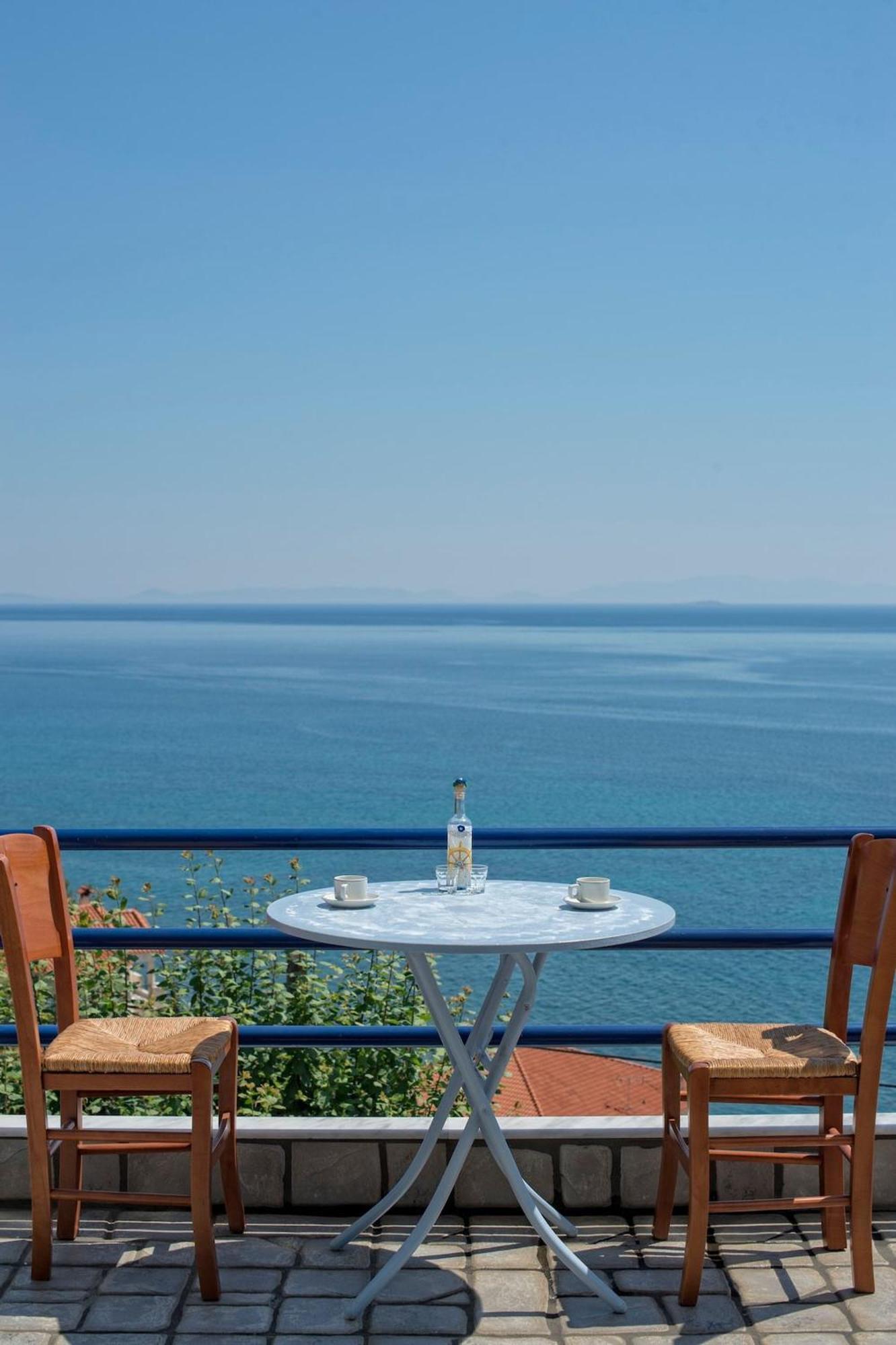 Blue Dream Seaside Villa With Superb Sea Views 凯米 外观 照片