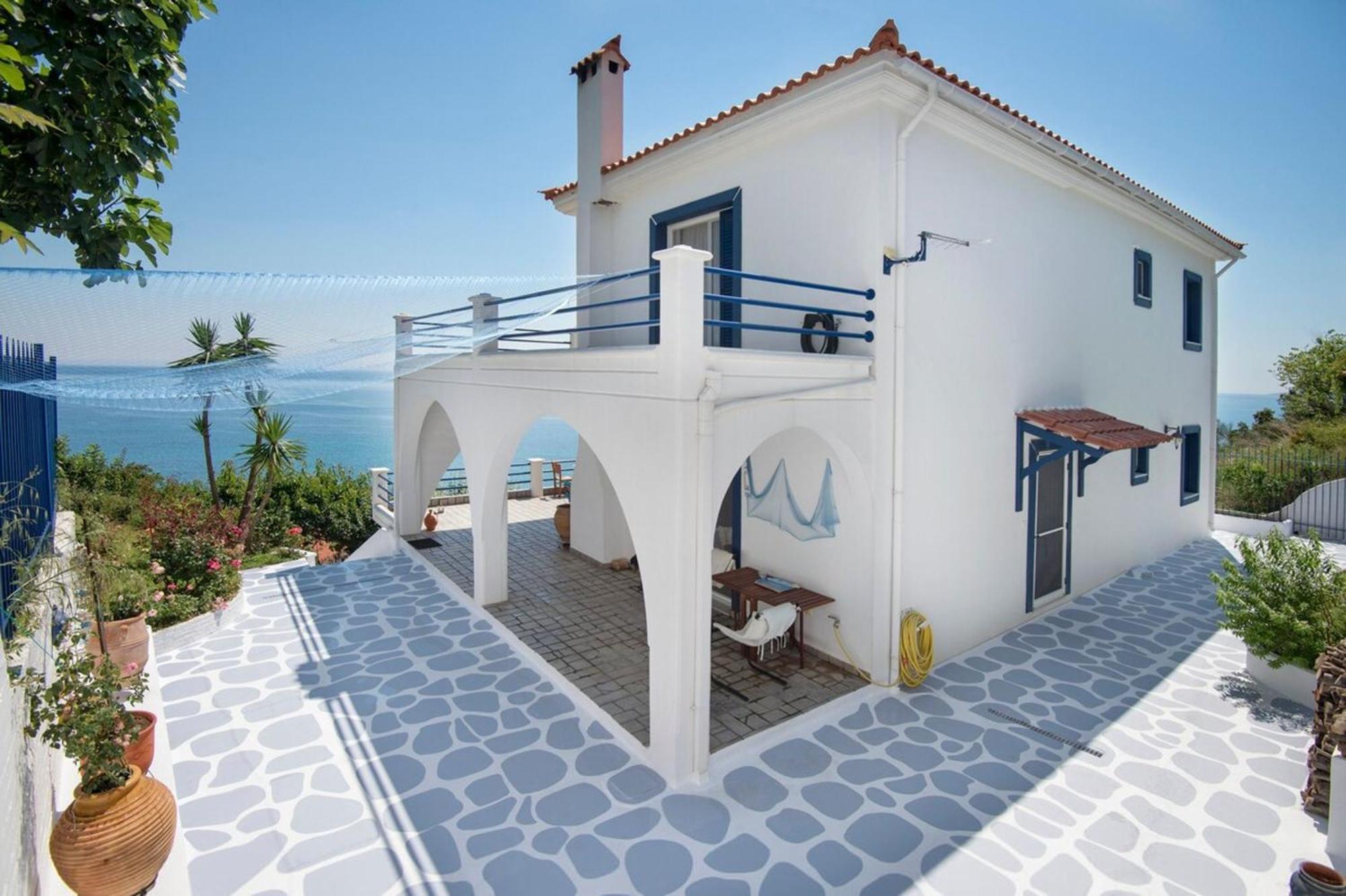 Blue Dream Seaside Villa With Superb Sea Views 凯米 外观 照片